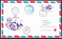 Tchécoslovaquie 1978, Envelope (COB 53 A), Obliteré L´adresse Pofis Praha - Covers