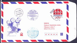 Tchécoslovaquie 1978, Envelope COB 56 B), Obliteré L´adresse Pofis Bratislava, Cachet Chýnov - Omslagen