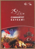 AC  -  TURKEY PORTFOLIO FDC - REPUBLIC DAY SPECIAL NUMBERED IMP. S/S MNH 29 OCTOBER 2016 - Blocks & Kleinbögen