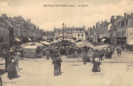 CPA 45 NEUVILLE AUX BOIS LE MARCHE 1911 - Autres & Non Classés