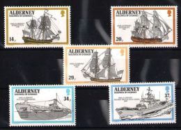 Alderney - 1990 Ships MNH__(TH-4896) - Alderney
