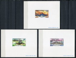 Wallis Et Futuna 1978. Yvert 210-12 Pruebas ** MNH. - Sin Dentar, Pruebas De Impresión Y Variedades