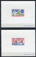 Wallis Et Futuna 1976. Yvert 190-91 Pruebas ** MNH. - Sin Dentar, Pruebas De Impresión Y Variedades