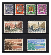 1964 - Andorra Francesa - Sc.. 161/166A - MNH - AN-058 - 01 - Neufs