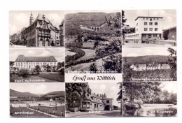 5560 WITTLICH, Bahnhof, Post, Grünewald, Bürgerwehr, Schwimmbad... - Wittlich