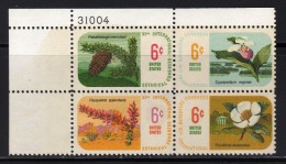 COIN DE FEUILLE BLOC TIMBRES NEUFS** MNH VERY BEAUTIFUL - Stroken En Veelvouden