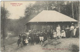 Vosges : Uriménil, Champ De Tir, Belle Carte Animée - Urimenil