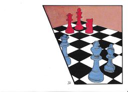 JEU JEUX ECHECS CHESS L'ECHIQUIER ILLUSTRATEUR JACOBI  EDIT. ESCARGOPHILE - Schaken