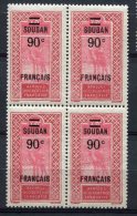 Yv N° 47 X 4   ** MNH   90c S 75c Cote  13  Euros BE R 2 Scans - Ongebruikt