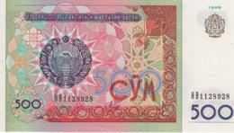 (B0198) UZBEKISTAN, 1999. 500 Sum. P-81. UNC - Ouzbékistan