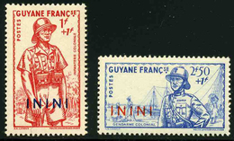 ININI - COLONIE FRANCAISE - YT 48 Et 49 ** - 2 TIMBRES NEUFS ** - Unused Stamps