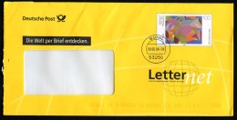BUND EA B21 Umschlag Werbung LETTERNET 2004 - Briefomslagen - Gebruikt