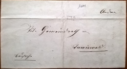 16625# SUISSE LETTRE Obl WASEN 1858 Pour SUMISWALD SWITZERLAND - Covers & Documents