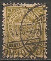 Timbres - Luxembourg - 1906-1908 - 4 Cent - - 1907-24 Abzeichen