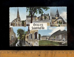 GRACAY SAINT ST OUTRILLE Cher 18 : L'église La Poste Mairie Groupe Scolaire - Graçay