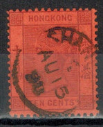 HONGKONG 1891 - MiNr: 44  Used - Used Stamps