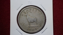 Rhodesia 2-1/2 Shillings = 25 Cents  1964 Km#4  (inv 00072) - Rhodesië