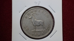 Rhodesia 2-1/2 Shillings = 25 Cents  1964 Km#4 (inv 00078) - Rhodesië