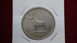 Rhodesia 2-1/2 Shillings = 25 Cents  1964 Km#4 (inv 00095) - Rhodésie