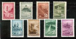 HUNGARY - 1947. Airmail Cpl.Set MNH! Mi 963-970 - Nuevos