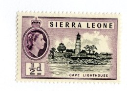 3282 W -theczar- 1956  Sc.195 **  Offers Welcome! - Sierra Leone (...-1960)