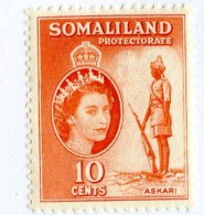 3301 W -theczar- 1953  Sc.129**  Offers Welcome! - Somaliland (Protectorat ...-1959)