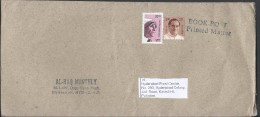 India Airmail 2009 Mother Teresa 20p, Rajiv Gandhi 5p Postal History Cover - Cartas