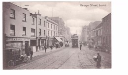 Angleterre Luton George Street Commerce Boutique Automobile , Carte Non Voyagée - Autres & Non Classés