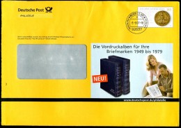 BUND EA F241 Umschlag GOLDENE BULLE Werbung Vordruckalben 2007 - Sobres - Usados