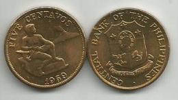 Philippines 5 Centavos 1959. - Filippine