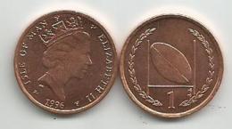 Isle Of Man 1 Penny 1996. - Eiland Man