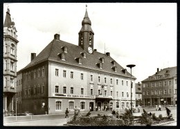 7619 - Alte Foto Ansichtskarte - Annaberg Buchholz - Markt Mit Rathaus Propaganda DDR - TOP - Karpf - Reichenbach - Annaberg-Buchholz