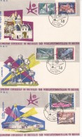 België, Nr 1047/1052, FDC, Expo 58 (07788) - 1958 – Bruselas (Bélgica)