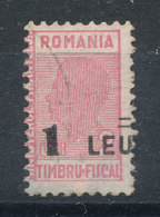 Roumanie  Timbre Fiscal (o) - Revenue Stamps