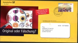 BUND EA F281 Faltblatt Hambacher Fest Original Oder Fälschung 2008  Kat. 5,00 € - Sobres - Usados