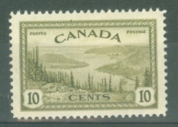 Canada: 1946/47   Peace - Re-conversion   SG402    10c    MH - Unused Stamps