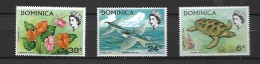 DOMINICA   Animaux     N**  MNH Luxus - Dominique (...-1978)