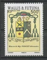 Wallis Et Futuna 2008  N° 706 **  Neuf = MNH Superbe. Blason De Monseigneur Poncet Coats Of Arms - Neufs