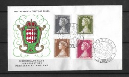 FIRST DAY COVER 1957 → Gedenkausgabe Zur Geburt Der Prinzessin Caroline - Covers & Documents