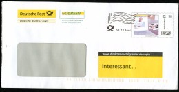 BUND EAI G10 Umschlag Individueller Wertstempel Direkt Marketing 2010 Kat. 6,00€ - Sobres - Usados