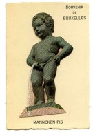 C 18608  -  Manneken-Pis  -  Souvenir De Bruxelles  -  Découpi   -   Litho - Berühmte Personen