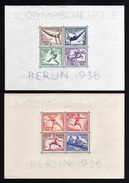 1936 - Alemania - JJOO De Berlin - Mi. B 5-6 - MNH - Al -147 - Sommer 1936: Berlin