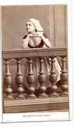 CDV PHOTOGRAPHIE FEMME MASSIN THEATRE REUTLINGER - Anciennes (Av. 1900)