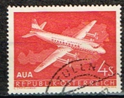 AUTRICHE /Oblitérés/Used/1958 - Inauguration Des Services De La Compagnie Aérienne Austrian Airlines - Oblitérés