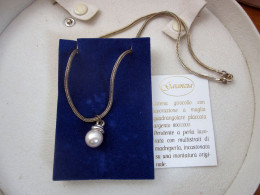 COLLANA CON Pendente   Lunghezza Chiusa 18 Cm.   BIGIOTTERIA PLACCATA IN ARGENTO - Colliers/Chaînes