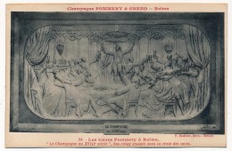 CPA - REIMS (Marne) - Champagne POMMERY & GRENO - Le Champagne Au XVIII° Siècle, Bas Relief ... - Reims