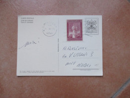 2001 Cartolina Postale 130 L. Torre S.Giovanni + L.35 Commemorativo Timbro Meccabico ITALIA - Cartas & Documentos