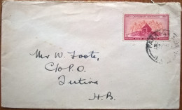 16668# NOUVELLE ZELANDE LETTRE Obl PARAPARADA ??? 1950 NEW ZEALAND - Storia Postale