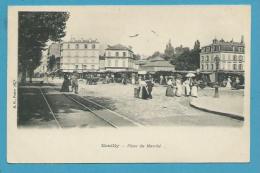 CPA - Métier Marchands Ambulants Place Du Marché NEUILLY 92 - Neuilly Sur Seine