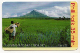 PHILPPINES Recharge PHILI TALK 400U Date 2002 - Philippines